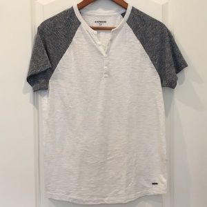 Express Henley Tee